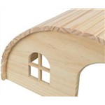 Holzhaus Art.-Nr.: 61273, Maße: 42 x 20 × 25 cm, für z. B. Meerschweinchen, Zwergkaninchen