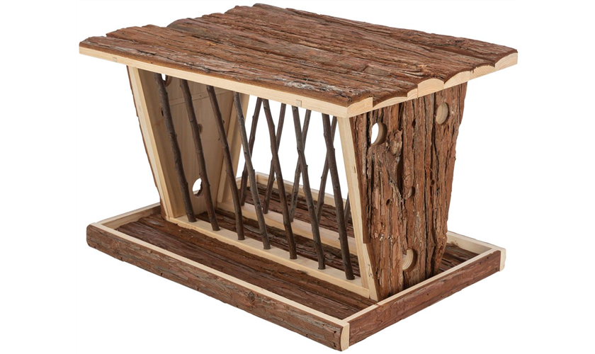 Heuraufe zum Aufstellen Art.-Nr.: 61805, Maße: 40 × 22 × 30 cm, für z. B.: Meerschweinchen, Kaninchen