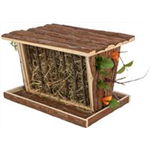 Heuraufe zum Aufstellen Art.-Nr.: 61805, Maße: 40 × 22 × 30 cm, für z. B.: Meerschweinchen, Kaninchen