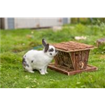 Heuraufe zum Aufstellen Art.-Nr.: 61805, Maße: 40 × 22 × 30 cm, für z. B.: Meerschweinchen, Kaninchen