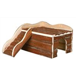 Haus Ineke Art.-Nr.: 61985, Maße: 38 × 25 × 50 cm, für z. B.: Meerschweinchen, Zwergkaninchen