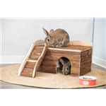 Haus Ineke Art.-Nr.: 61985, Maße: 38 × 25 × 50 cm, für z. B.: Meerschweinchen, Zwergkaninchen