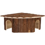 Eckhaus Jesper Art.-Nr.: 62044, Maße: 52 x 18 × 37/37 cm, für z. B. Kaninchen