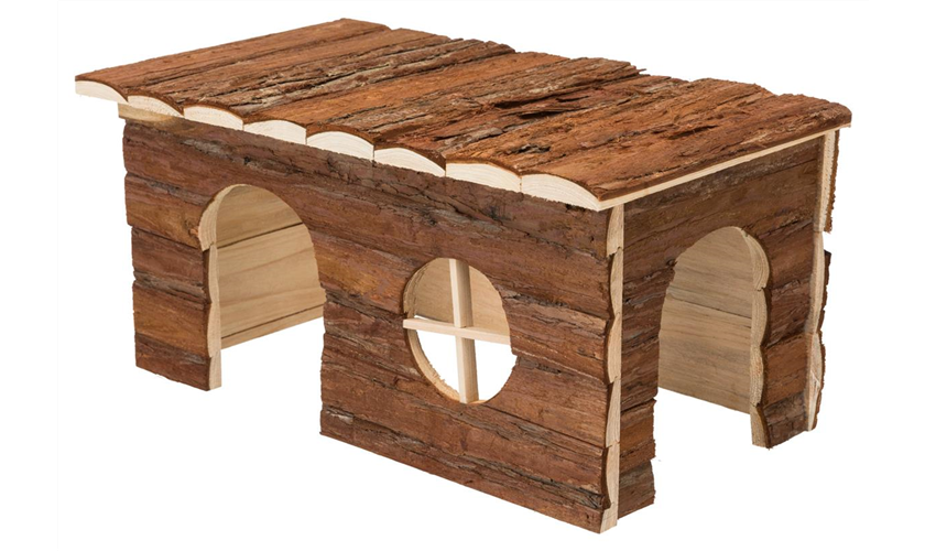 Haus Jerrik Art.-Nr.: 62183, Maße: 40 x 20 × 23 cm, für z. B. Meerschweinchen, Zwergkaninchen