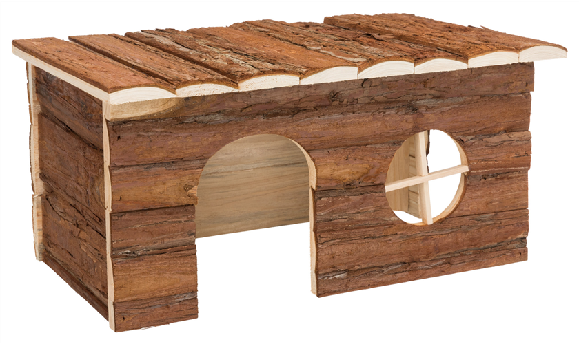 Haus Jerrik Art.-Nr.: 62183, Maße: 40 x 20 × 23 cm, für z. B. Meerschweinchen, Zwergkaninchen