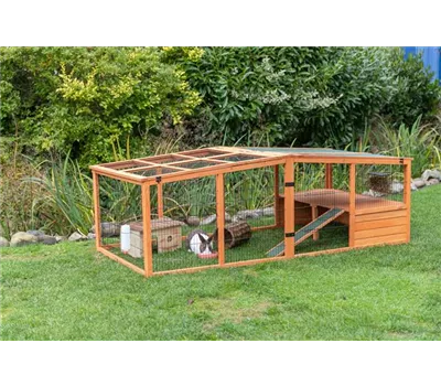 Freilaufgehege XL mit Abdeckung