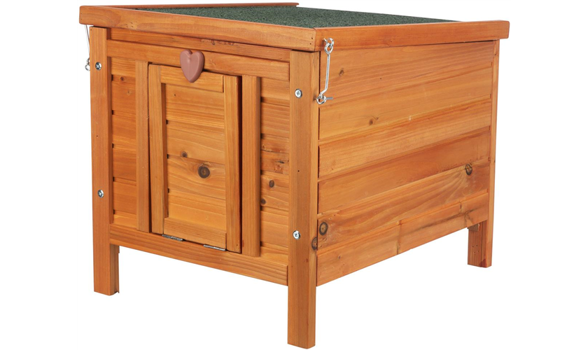 Kleintierhaus Art.-Nr.: 62391, Maße: 42 x 43 × 51 cm, für z. B. Meerschweinchen, Kaninchen