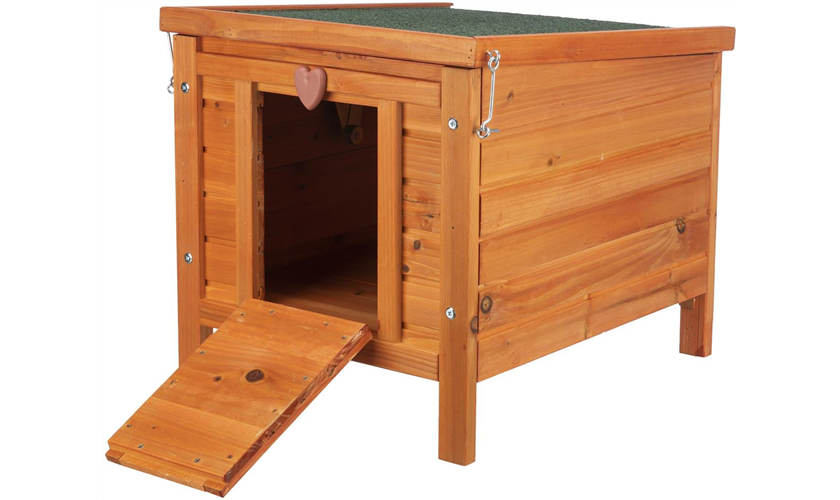 Kleintierhaus Art.-Nr.: 62391, Maße: 42 x 43 × 51 cm, für z. B. Meerschweinchen, Kaninchen