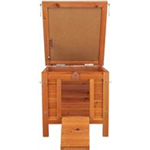 Kleintierhaus Art.-Nr.: 62391, Maße: 42 x 43 × 51 cm, für z. B. Meerschweinchen, Kaninchen