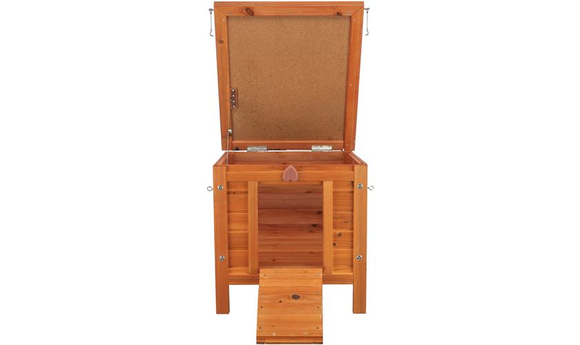 Kleintierhaus Art.-Nr.: 62391, Maße: 42 x 43 × 51 cm, für z. B. Meerschweinchen, Kaninchen