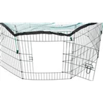 Freilaufgehege mit Schutznetz Art.-Nr.: 62411, Maße: ø 150 × 57 cm