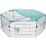 Jungtiergehege mit Schutznetz Art.-Nr.: 6242, Maße: ø 116 × 38 cm
