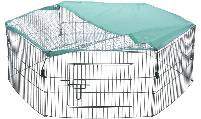 Jungtiergehege mit Schutznetz Art.-Nr.: 6242, Maße: ø 116 × 38 cm