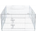 Freilaufgehege mit Abdeckung Art.-Nr.: 62451, Maße: 144 x 58 × 116 cm