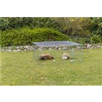 Freilaufgehege mit Abdeckung Art.-Nr.: 62451, Maße: 144 x 58 × 116 cm