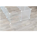 Indoor Freilaufgehege Art.-Nr.: 62460, Maße: 140 × 35 × 70 cm, für z. B.: Meerschweinchen, Kaninchen