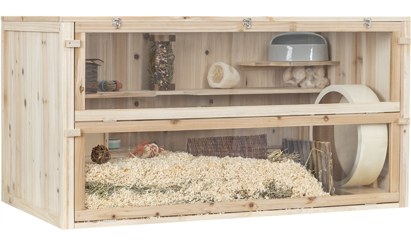 Nagerheim Art.-Nr.: 62484, Maße: 115 x 60 × 60 cm, für z. B. Mäuse, Hamster