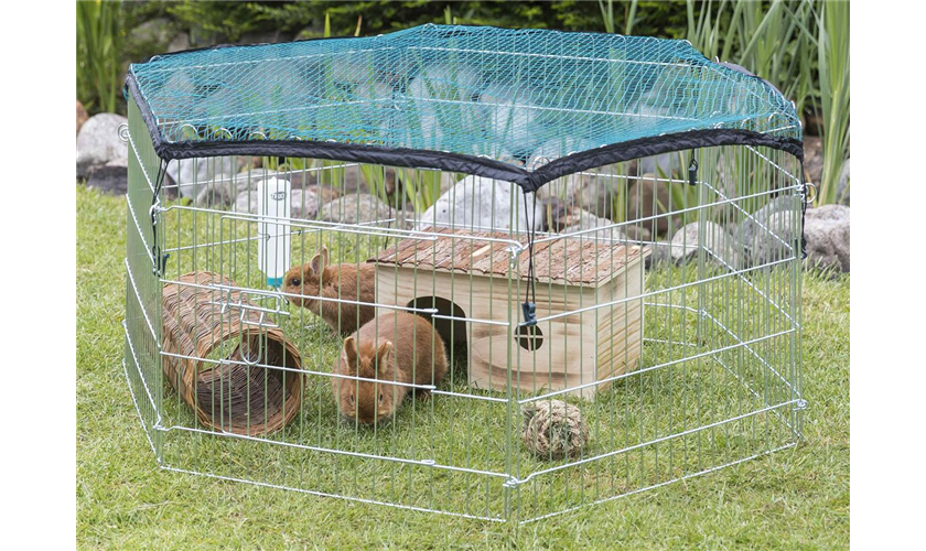 Freilaufgehege Art.-Nr.: 6250, Maße: ø 126 × 58 cm