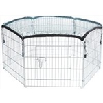 Freilaufgehege mit Schutznetz Art.-Nr.: 6253, Maße: ø 126 × 58 cm