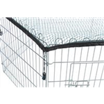 Freilaufgehege mit Schutznetz Art.-Nr.: 6253, Maße: ø 126 × 58 cm