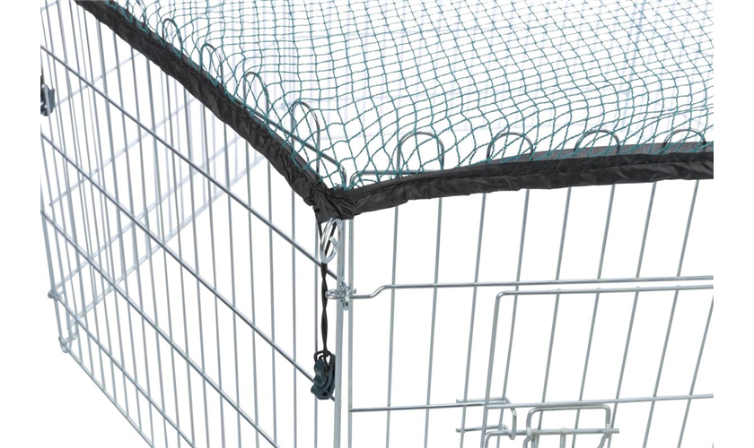 Freilaufgehege mit Schutznetz Art.-Nr.: 6253, Maße: ø 126 × 58 cm