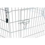 Freilaufgehege mit Schutznetz Art.-Nr.: 6253, Maße: ø 126 × 58 cm