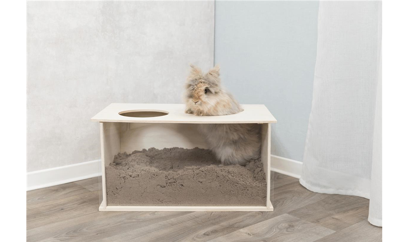 Buddelkiste Art.-Nr.: 63003, Maße: 58 × 30 × 38 cm, für: Kaninchen