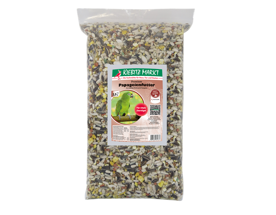 Kiebitzmarkt Premium Papageienfutter 2,5 kg