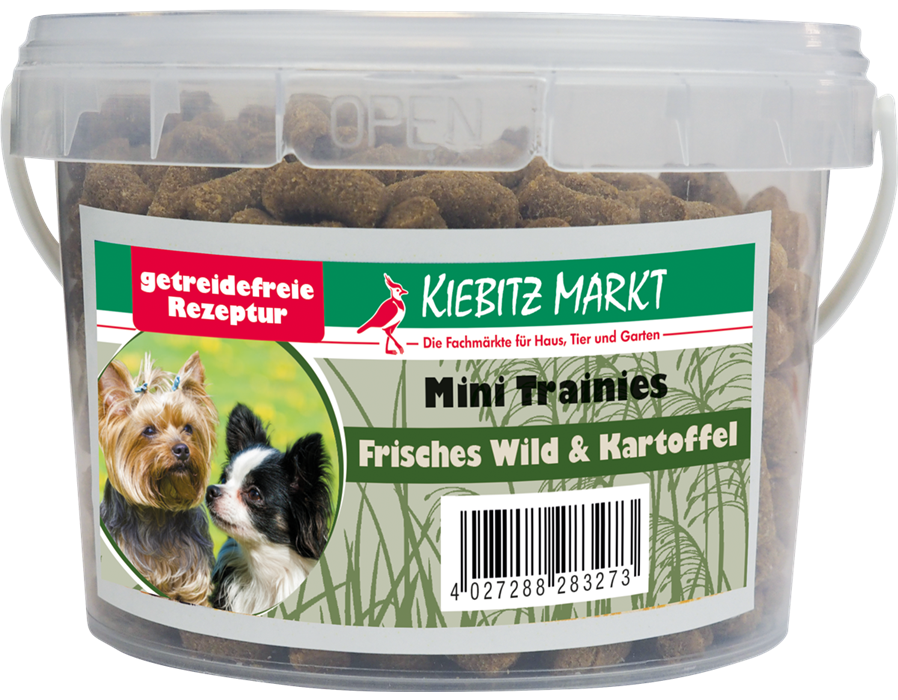 Kiebitzmarkt Mini Trainies Frisches Wild & Kartoffel getreidefrei 300 g
