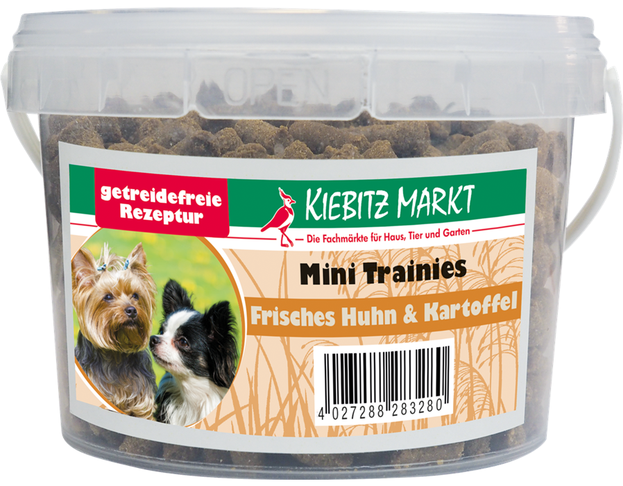 Kiebitzmarkt Mini Trainies Frisches Huhn & Kartoffel getreidefrei - Kopie 300 g