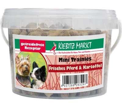 Kiebitzmarkt Mini Trainies Frisches Pferd & Kartoffel getreidefrei - Kopie