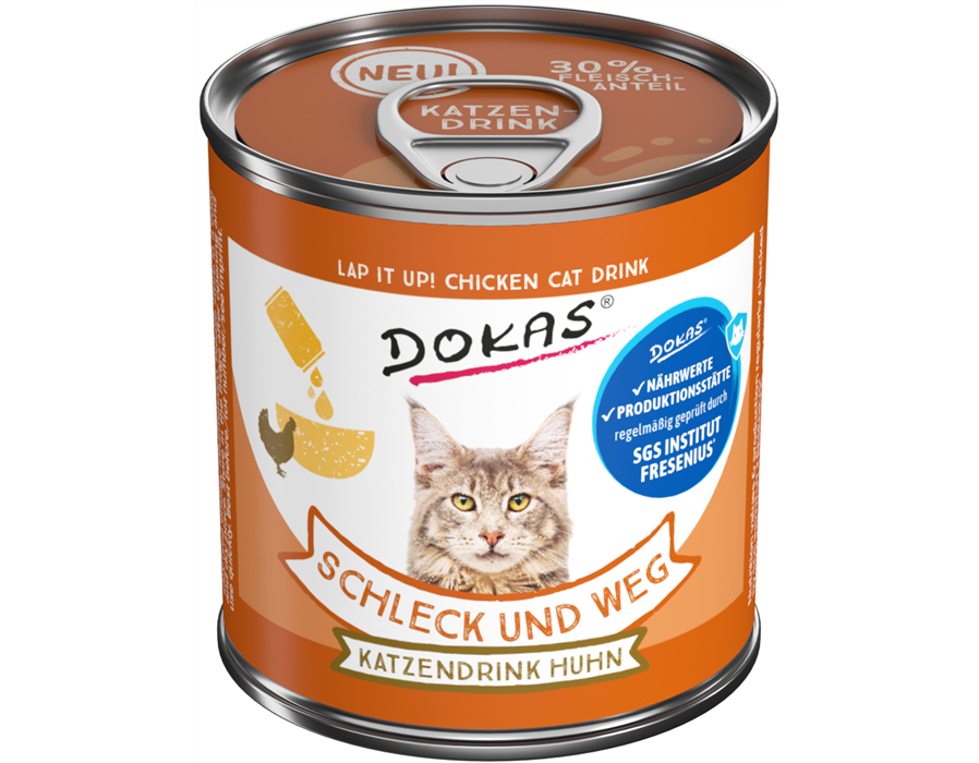 Dokas Cat Schleck und weg Katzendrink Huhn 100 g 100 g