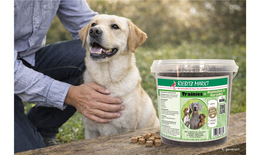 Kiebitzmarkt Trainies Kaninchen & Kartoffel 600 g