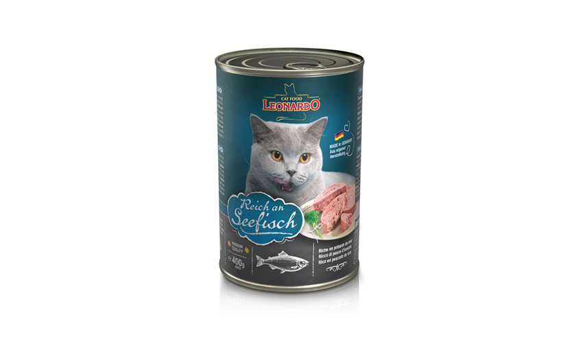 Bewital Cat LEONARDO Wet Adult Reich an Seefisch 200 g