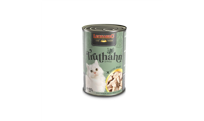 Bewital Cat Dose LEONARDO Truthahn + extra Filet 200 g