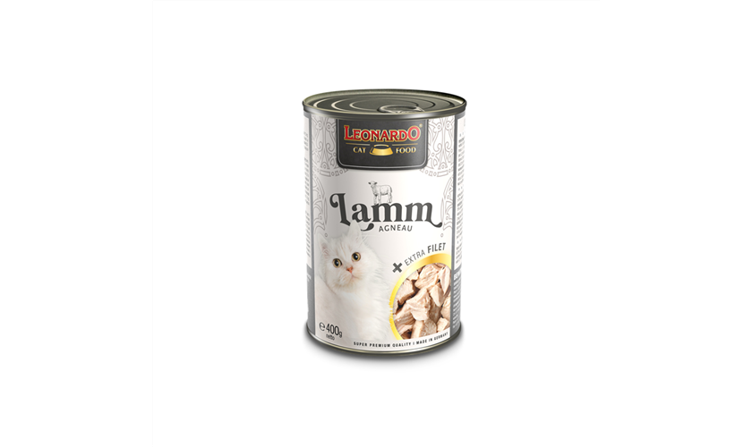 Bewital Cat Dose LEONARDO Lamm + extra Filet 200 g