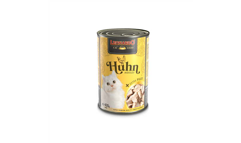 Bewital Cat Dose LEONARDO Huhn + extra Filet 200 g
