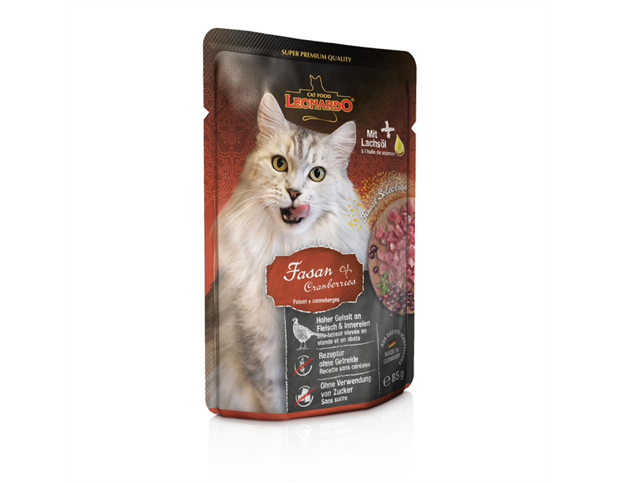 Bewital Cat Leonardo PB Fasan & Cranberry 85 g 85 g