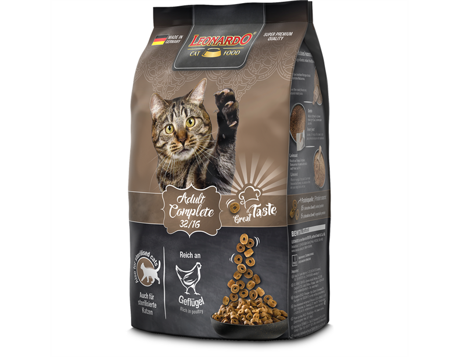 Bewital Cat Leonardo Dry Adult Complete 32/16 1,8 kg
