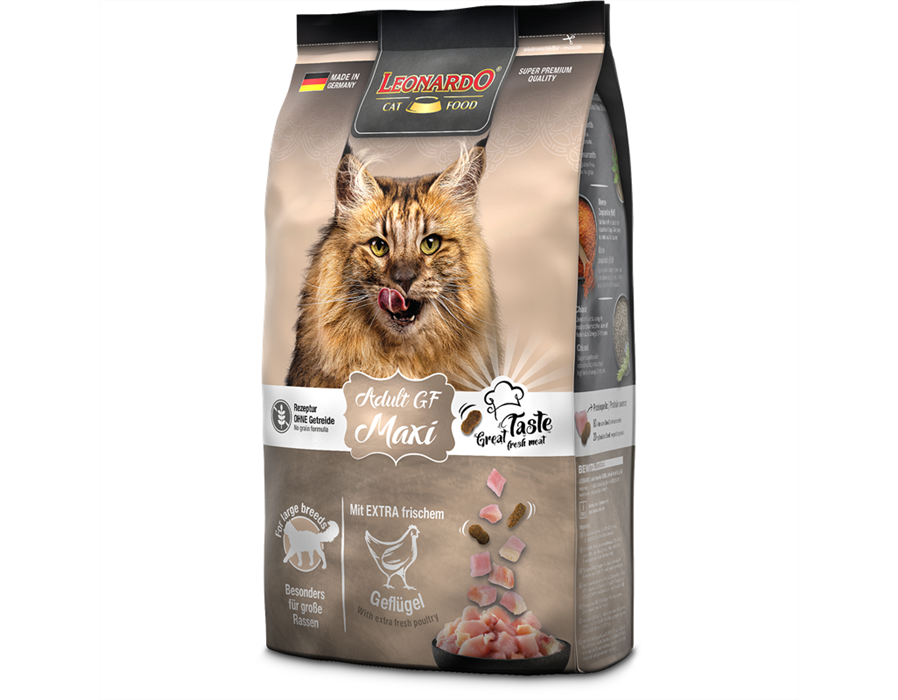 Bewital Cat Leonardo Dry Adult GF Maxi 1,8 g