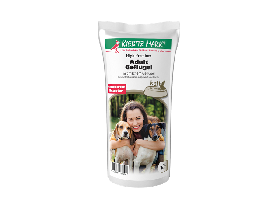 Kiebitzmarkt High Premium Adult Geflügel glutenfrei 1 kg