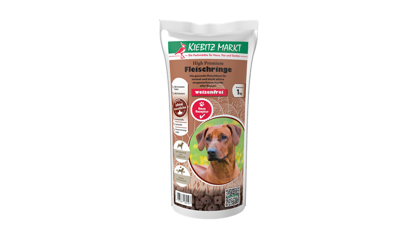 Kiebitzmarkt High Premium Fleischringe weizenfrei 1 kg