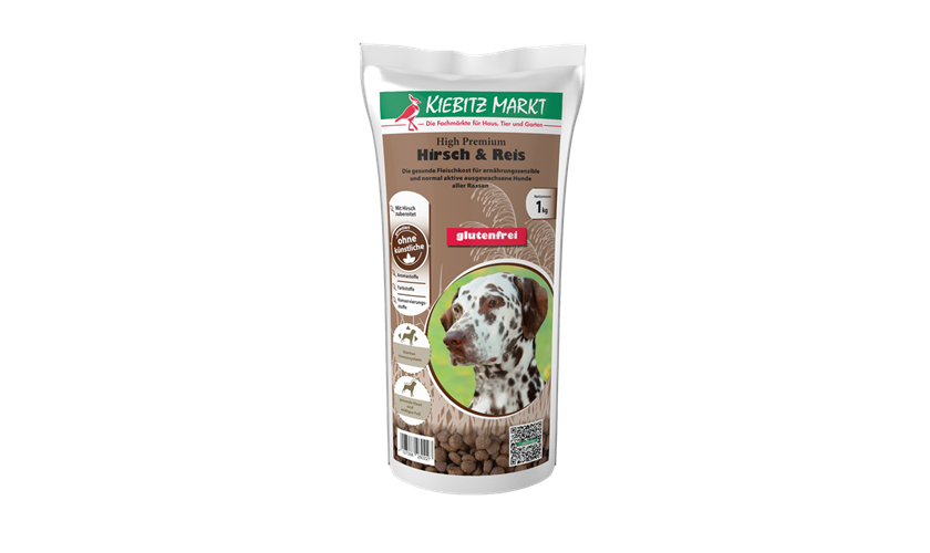 Kiebitzmarkt High Premium Hirsch & Reis glutenfrei 1 kg