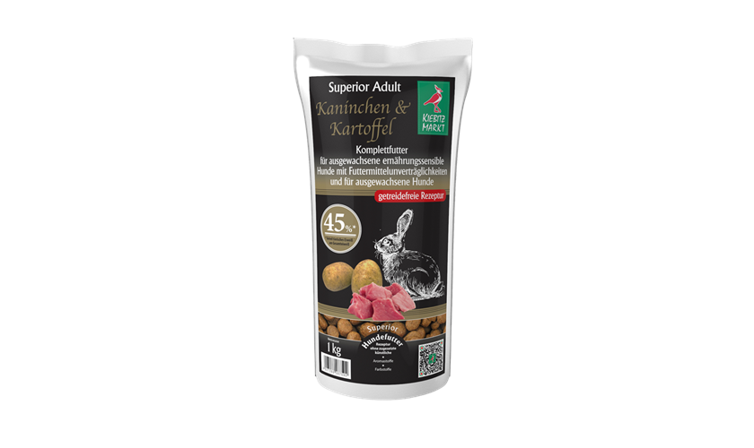 Kiebitzmarkt Superior Adult Kaninchen & Kartoffel getreidefrei 1 kg