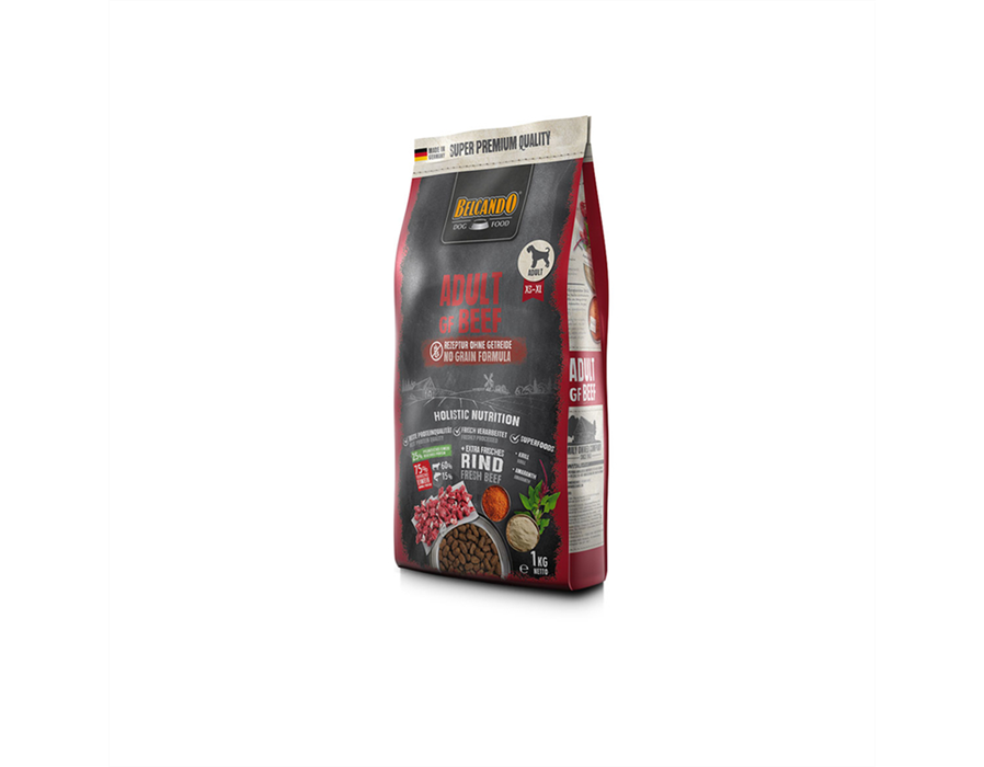 Bewital Dog BELCANDO Trockenfutter Adult GF Beef 1 kg