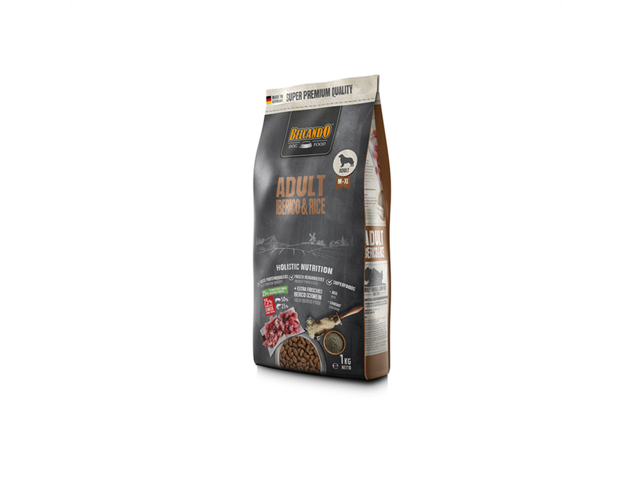 Bewital Dog BELCANDO Trockenfutter Adult Iberico 1 kg