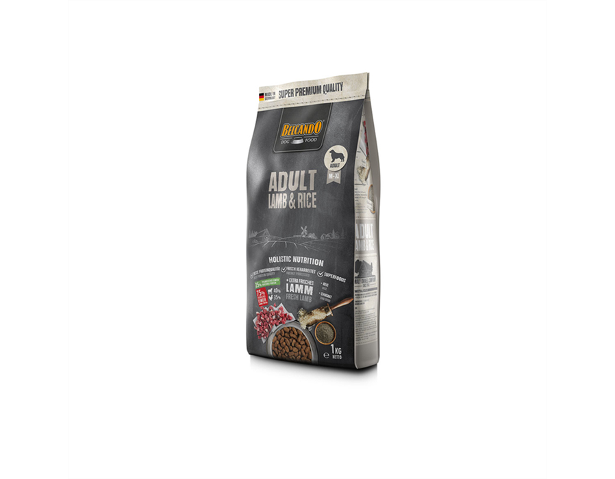 Bewital Dog BELCANDO Trockenfutter Adult Lamb & Rice 1 kg