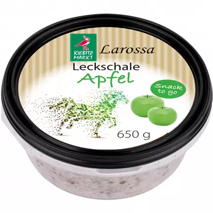 Kiebitzmarkt Larossa Leckschale Classic (Apfel) 650 g Schale
