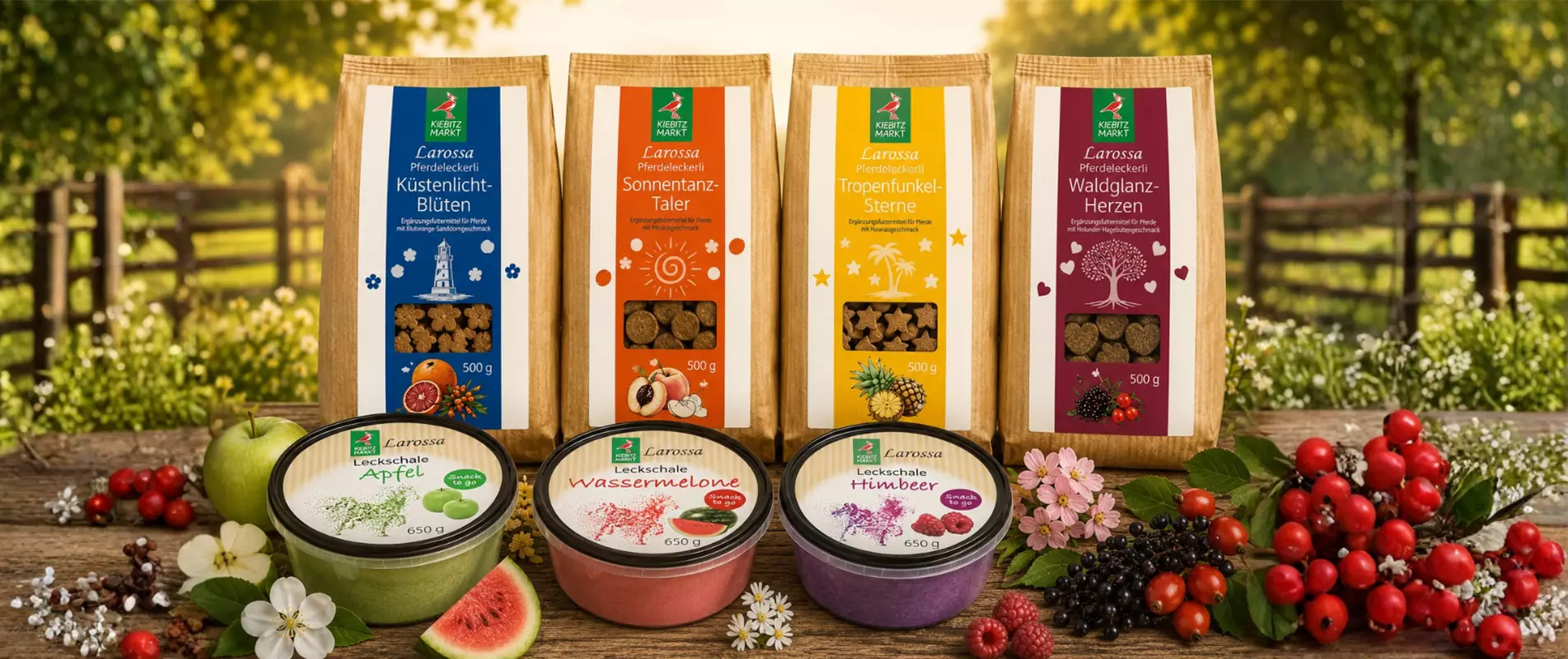 Jetzt neu Leckerlies & Leckschalen