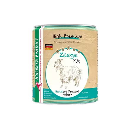 Kiebitzmarkt High Premium Dose Ziege pur